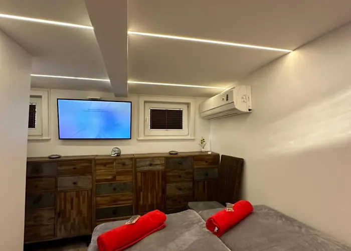 船上ホテル Hafen Oase - 2 Hausboote, 2 Whirlpool, 1 Sauna, Wellness *